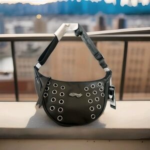 Ed Hardy Black Shoulder Bag
